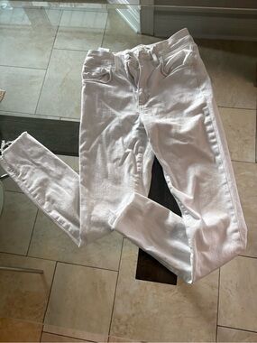 Joe's Jeans Crisp White Skinny Jeans